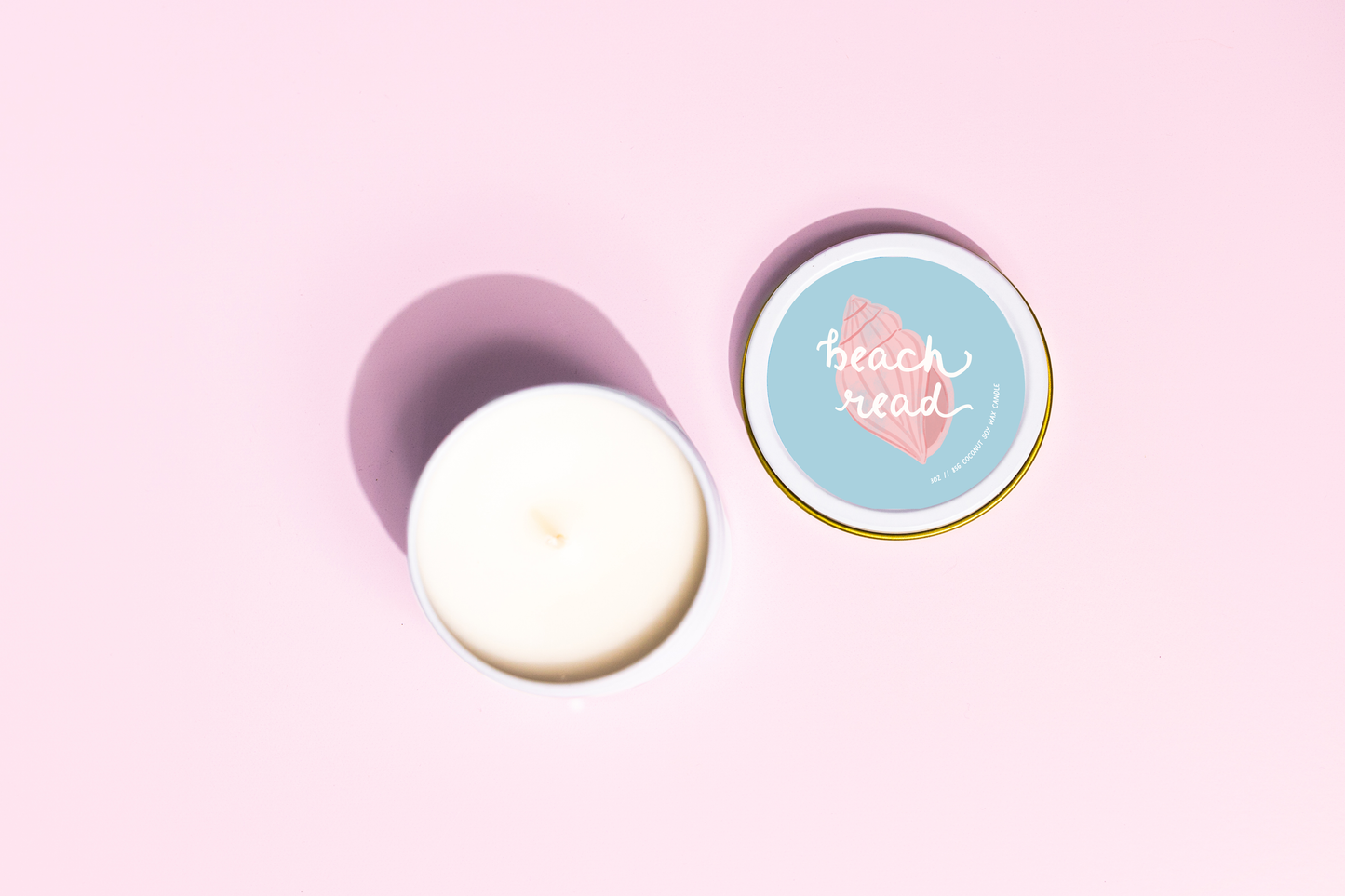 Bookish Candle Tin Gift | Beach Read