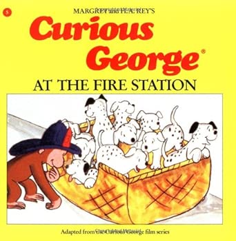 Curious George at the Fire Station cover image