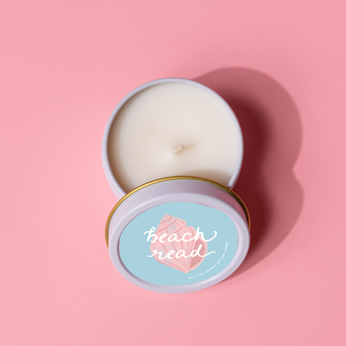 Bookish Candle Tin Gift | Beach Read